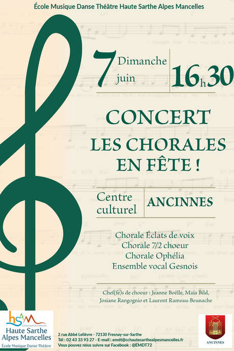 Concert "Les chorales en fête !"