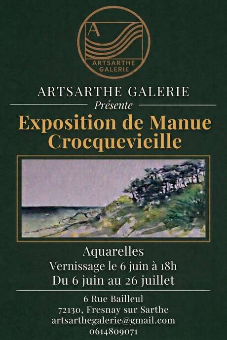 Exposition de Manue Crocquevieille