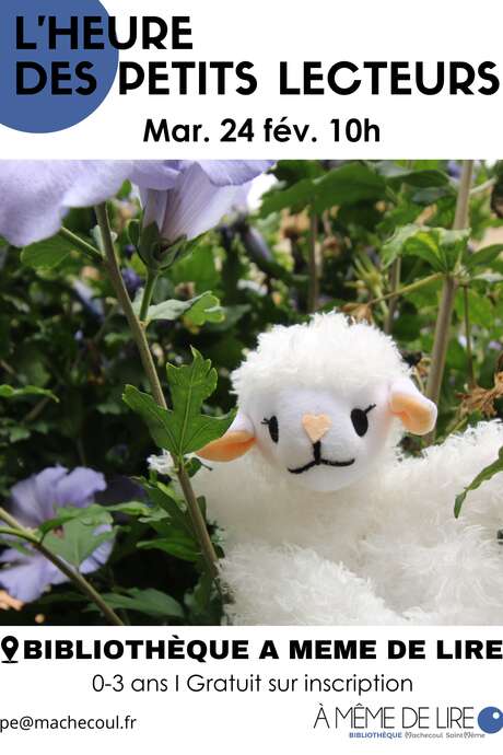 L'HEURE DES PETITS LECTEURS A MÊME DE LIRE