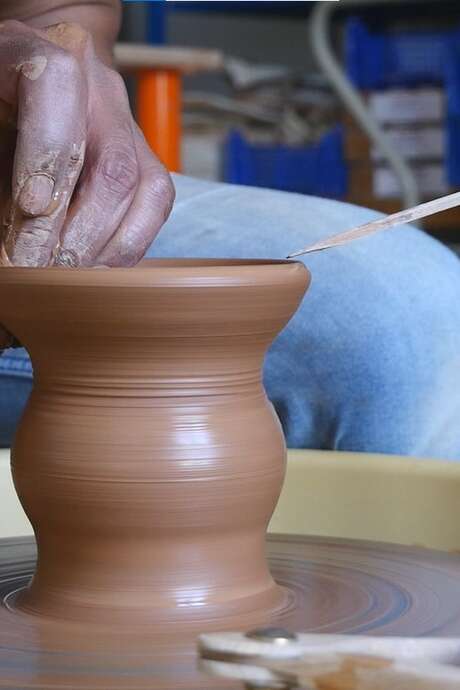 Démonstration d'artisan au musée