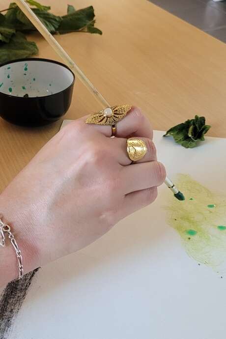 Atelier "Peindre avec des Végétaux "