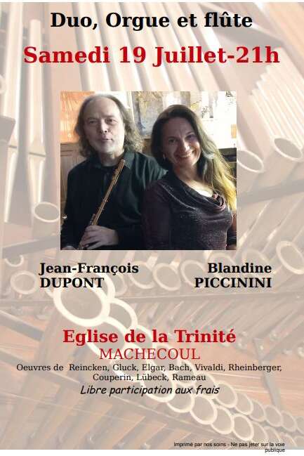 CONCERT DUO ORGUE ET FLUTE