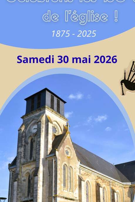 Célébration des 150 ans de l'église de La Marne