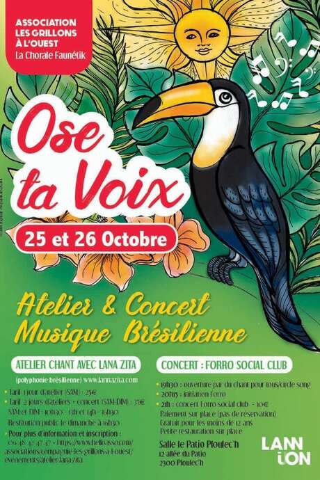 Atelier et concert de musique Brésilienne