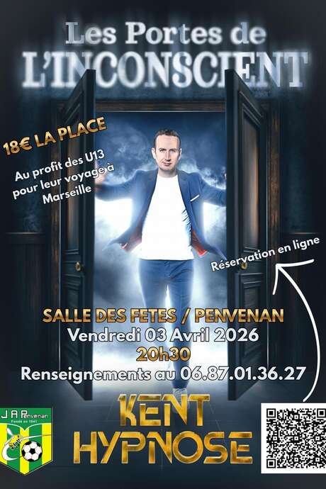 Spectacle hypnose - Les portes de l’Inconscient