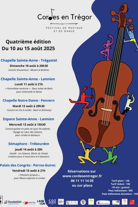 Spectacle musique & danse - Festival Cordes en Trégor