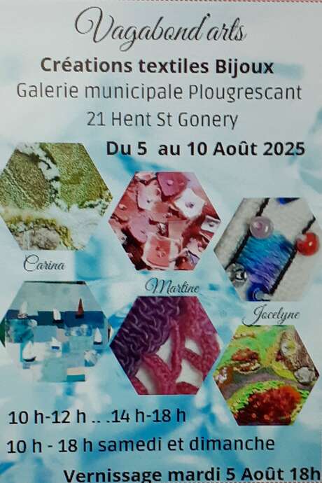 Vagabond'arts. Créations textiles et bijoux