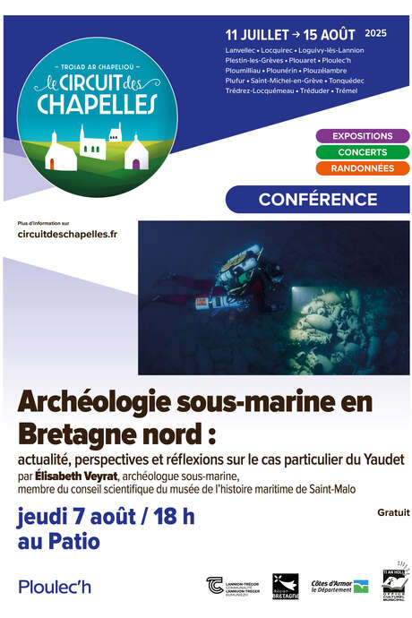 Archéologie sous-marine en Bretagne nord - Circuit des Chapelles