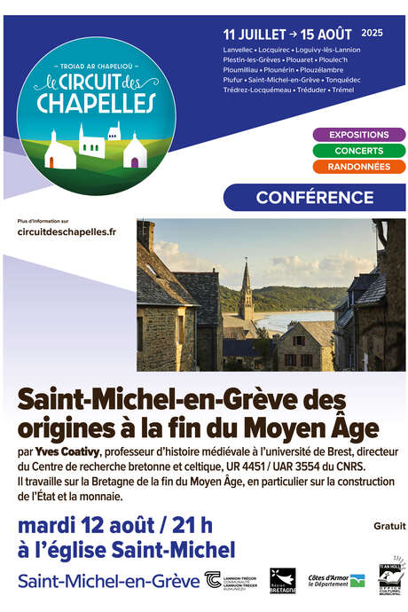 Saint-Michel-en-Grève des origines à la fin du Moyen Âge - Circuit des Chapelles