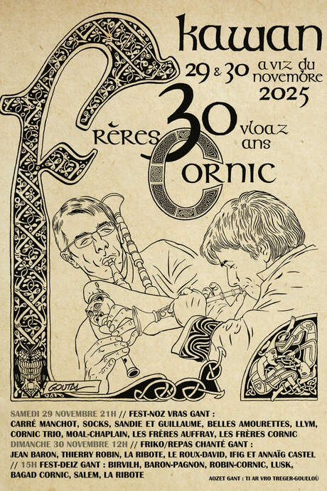 30 ans des frères Cornic