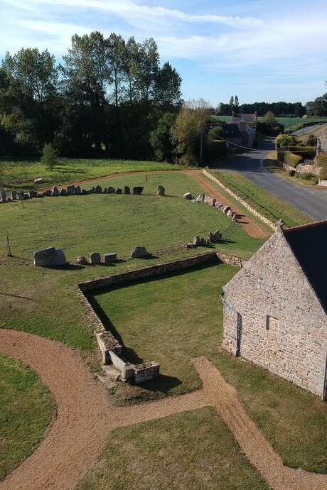 Visite guidée Tosenn Keler - Reconstitution d'un site archéologique