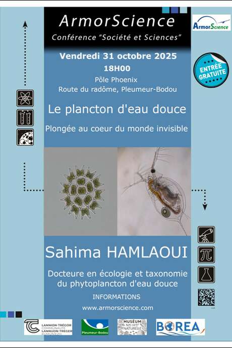 Le Plancton d'eau douce, plongée au coeur du monde invisible