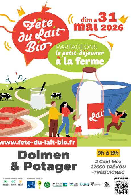 P’tit dej’ bio et visite de la Ferme Dolmen & Potager