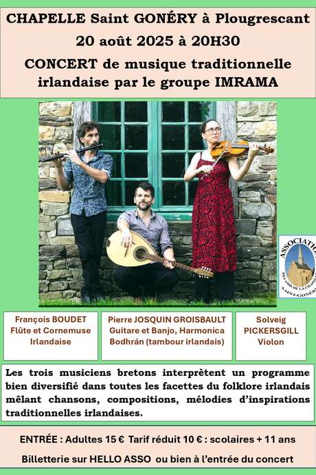 Trio Imrama - Musique traditionnelle irlandaise