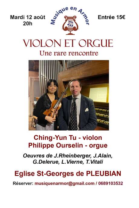 Violon et orgue - Une rare rencontre