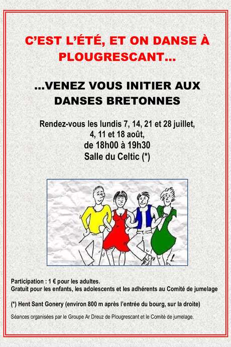 Initiation aux danses bretonnes