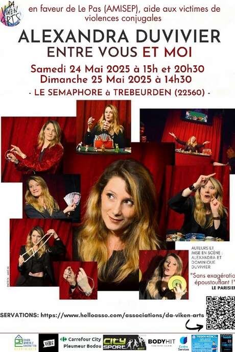 Spectacle de magie : Alexandra Duvivier - Entre vous et moi