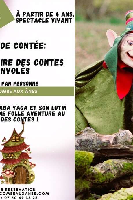 Le grimoire des contes envolés - spectacle vivant : A partir de 4 ans