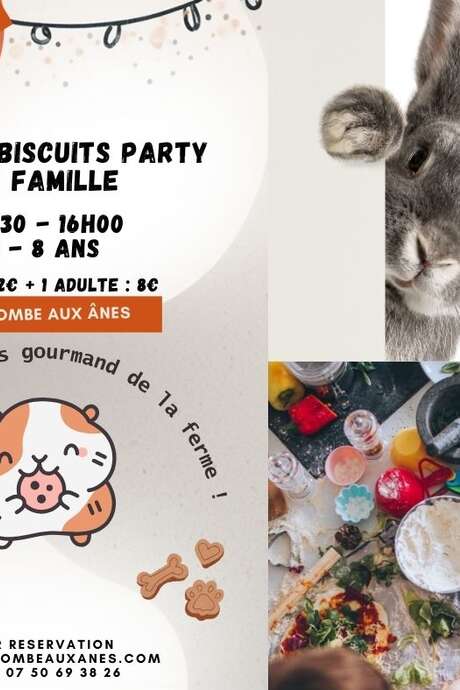 Biscuits party pour les petits animaux