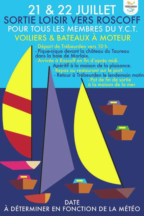 Sortie en bateaux vers Roscoff