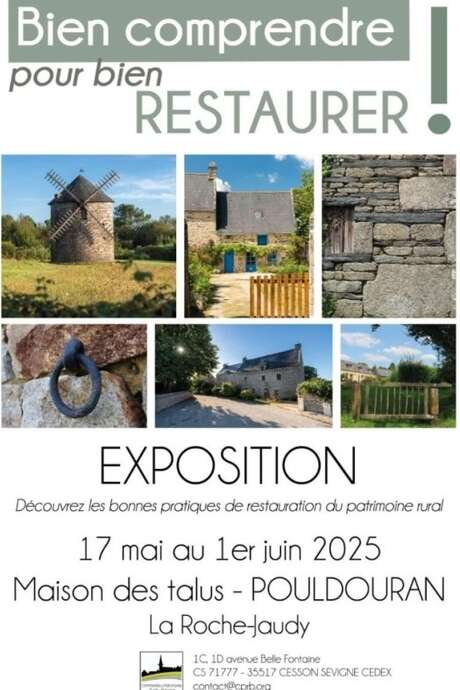 Bien comprendre pour bien restaurer ! - exposition Bien comprendre pour bien restaurer ! - exposition