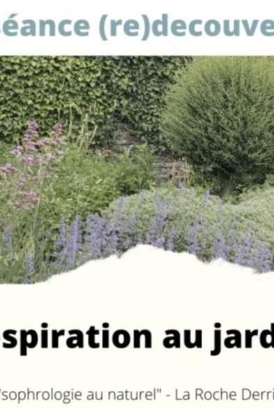Repirer au jardin - séances de sophrologie au naturel Repirer au jardin - séances de sophrologie au naturel