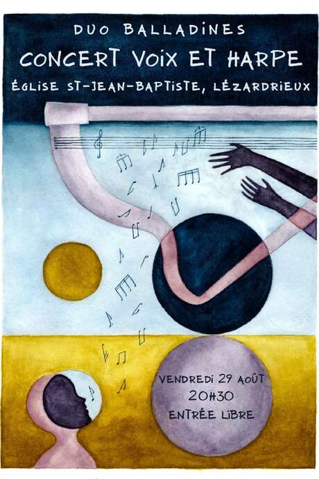 Duo Balladines - Voix et harpe