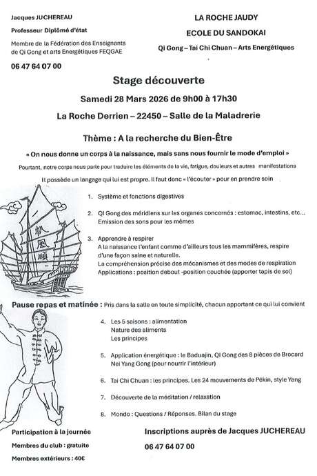 A la recherche du bien-être - stage découverte