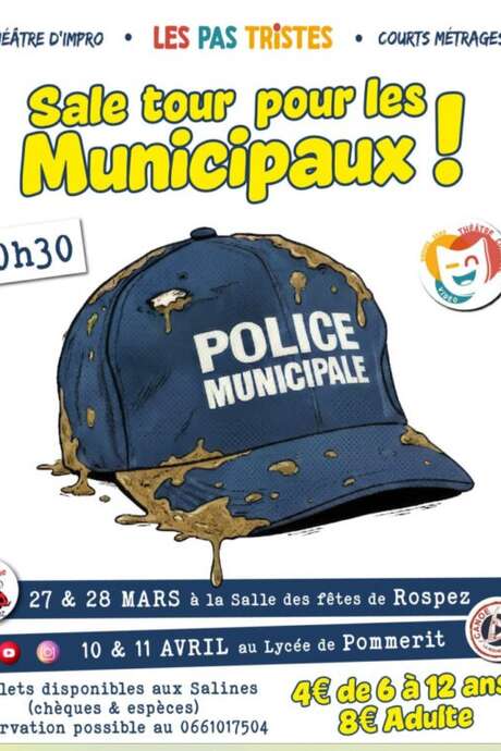 Sale tour pour les municipaux - théâtre