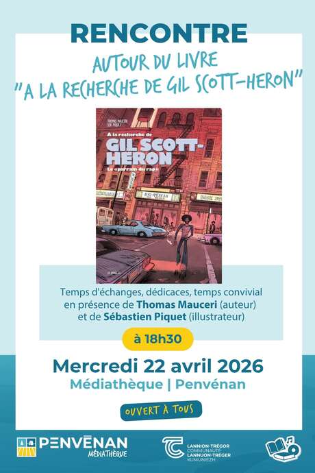 Rencontre autour du livre «A la recherche de Gil Scott-Heron»