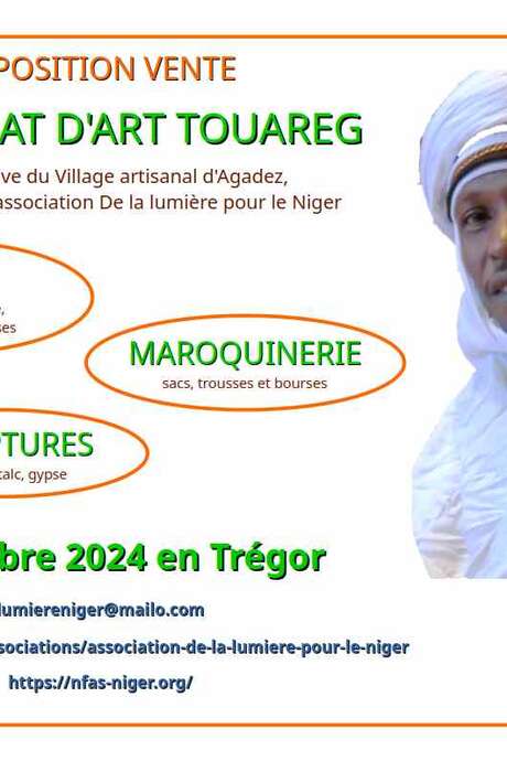 Exposition-vente d'artisanat d'art Touareg