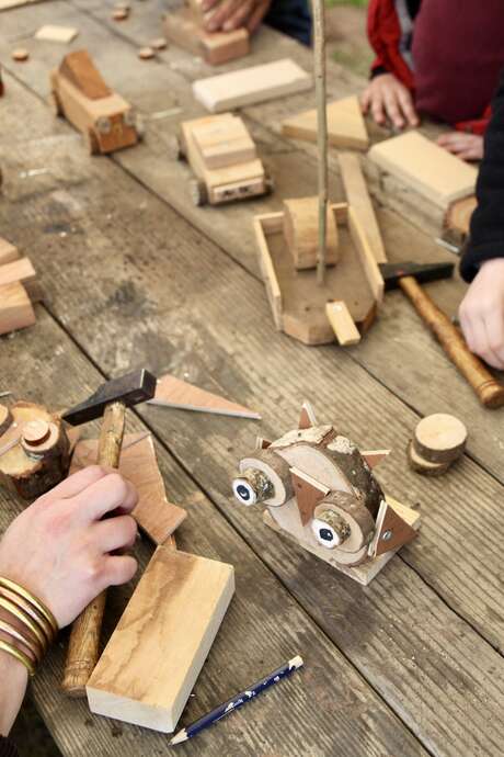 Fabrique ton jouet en bois - Atelier créatif enfant