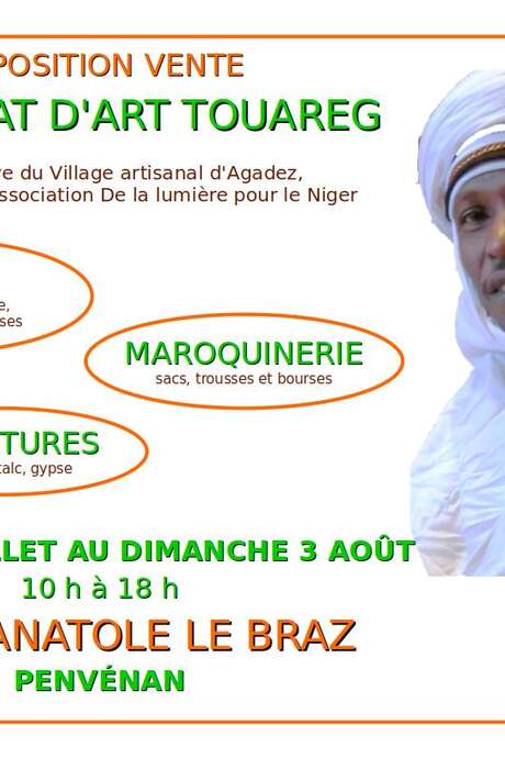 Exposition-vente d’artisanat d’art Touareg