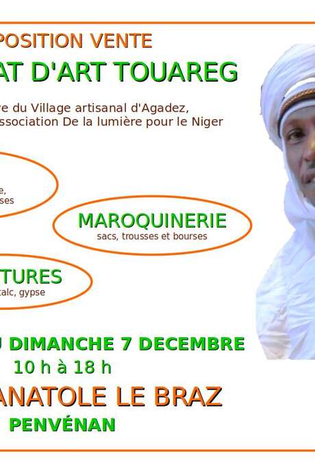 Exposition-vente d’artisanat d’art Touareg