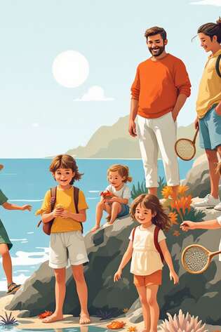 Sortie bord de mer : à la découverte de l'estran Sortie bord de mer : à la découverte de l'estran