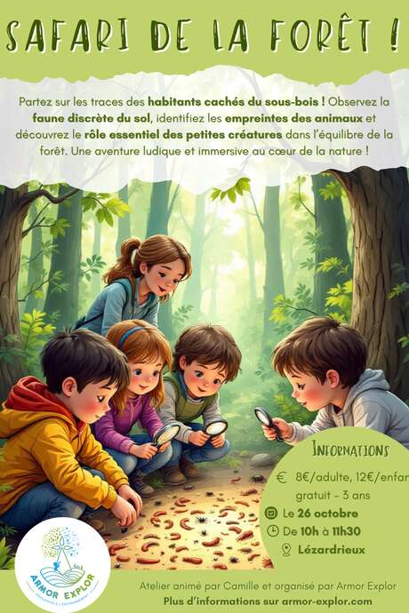 Safari de la forêt