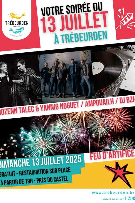 Fête nationale à Trébeurden
