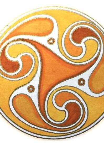 Initiation au dessin de Triskel et spirale celtique