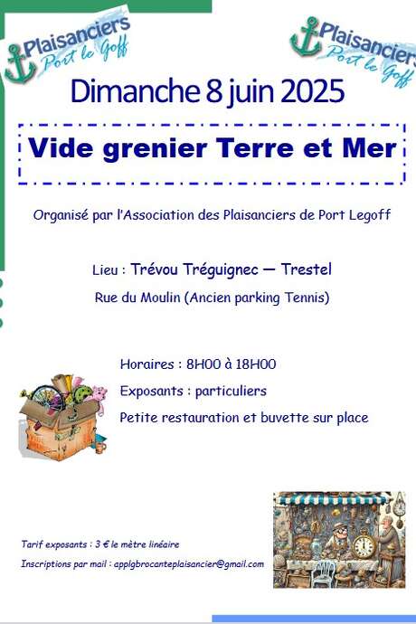 Vide grenier terre et mer