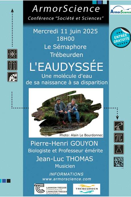 L'Eaudyssée : Une molécule d’eau de sa naissance à sa disparition