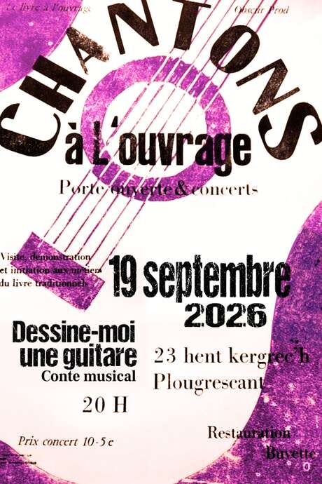 Chantons à l'ouvrage - Concert et porte ouverte