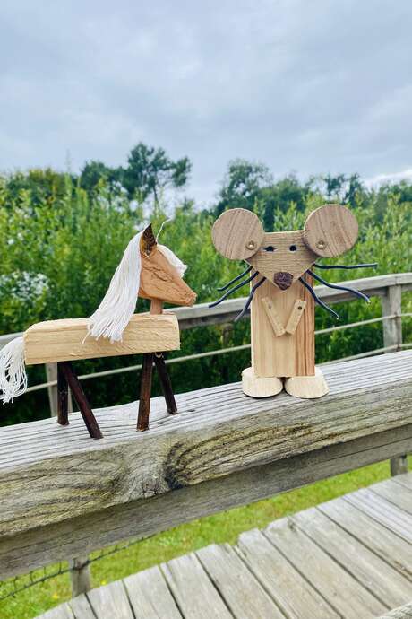 Fabrique ton jouet en bois - Atelier créatif enfant