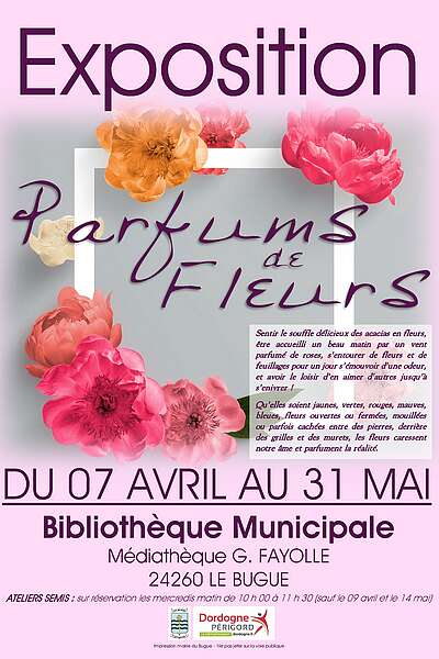 Exposition - Parfums de fleurs