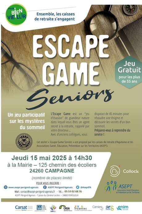 Escape game seniors