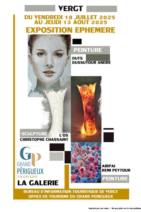 exposition peinture - Vergt - 18.07.au 13.08.2025