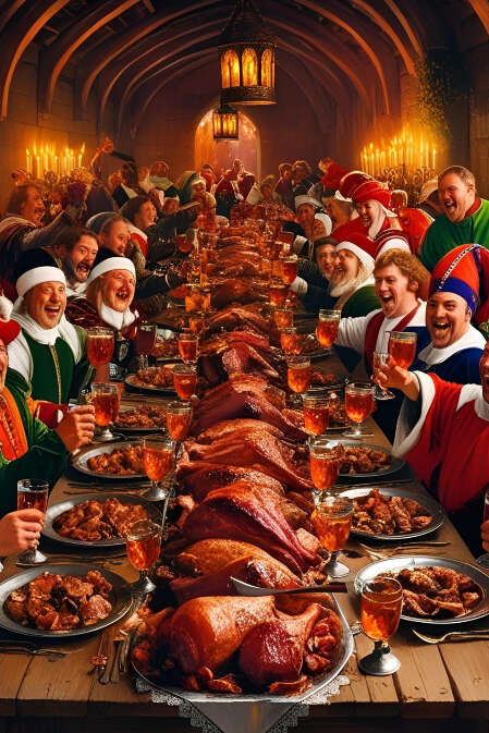 Banquet médiéval