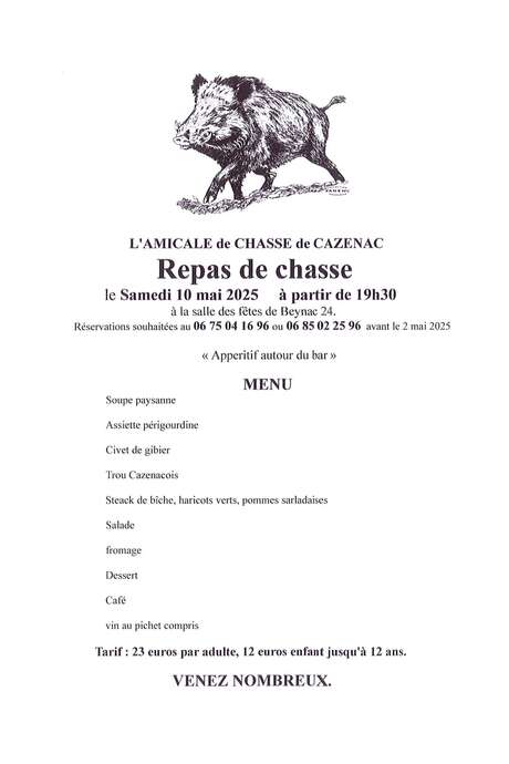 Repas de chasse