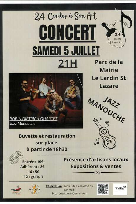 Concert Robin Dietrich Quartet