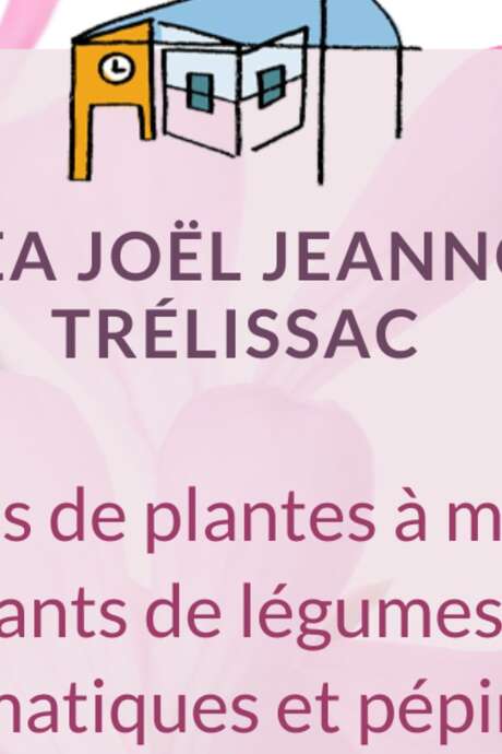 L'EREA Joël Jeannot organise sa vente annuelle de printemps dans ses serres à Trélissac