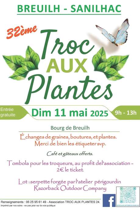 Troc aux plantes - Breuilh - 11.05.2025